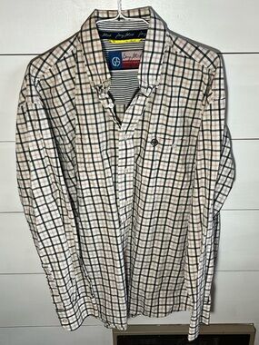 George Strait Cowboy Cut Wrangler Classic Button-Up Plaid Shirt